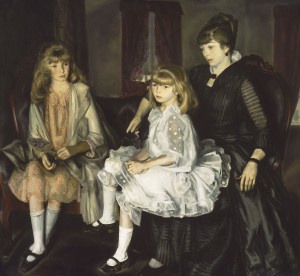 Emma and her Children (1923, oil on canvas, 59¼