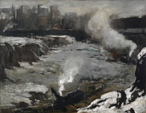 Pennsylvania Excavation (1907, oil on canvas, 33⅞