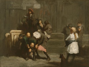 Kids (1906, oil on canvas, 32